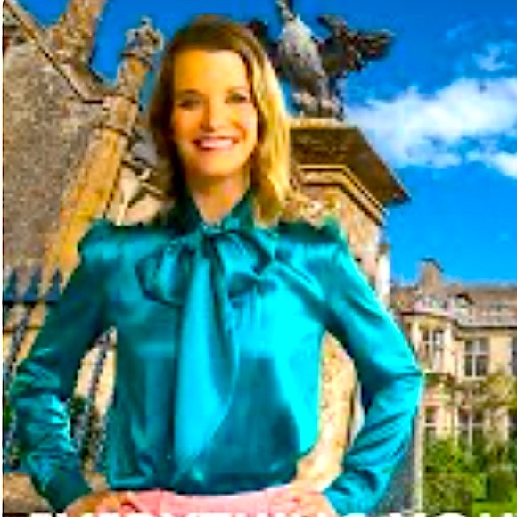 Silk blouse vintage - NWOT, size M - Picture 1 of 3